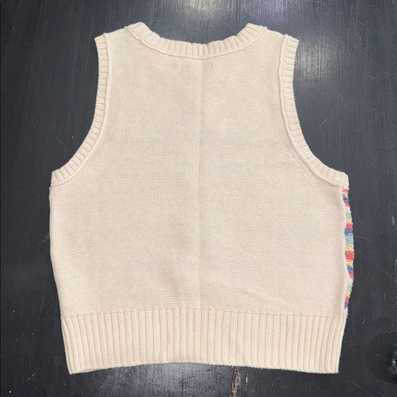 american eagle sweater vest. size xs. multi colored. excellent used condition. - Picture 7 of 7